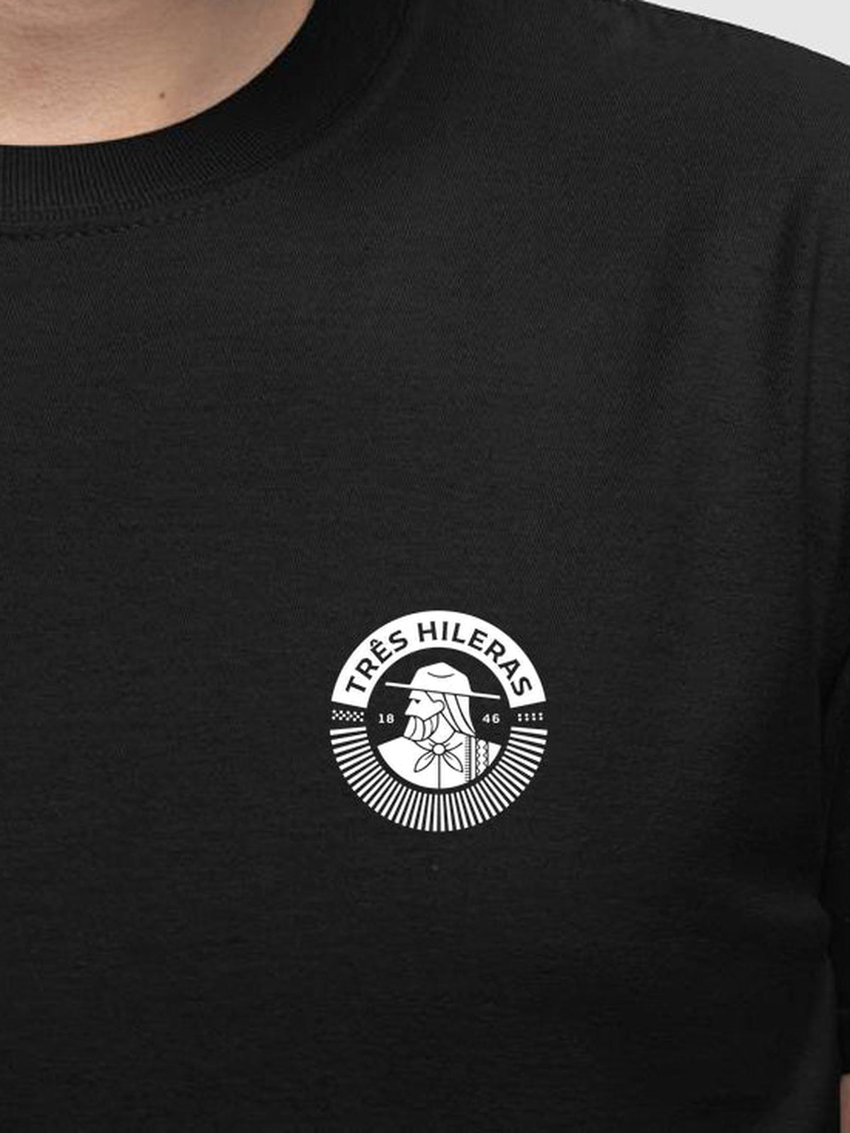 Camiseta Gaita Tres Hileras da Serie Sem Alarde, em algodao peruano