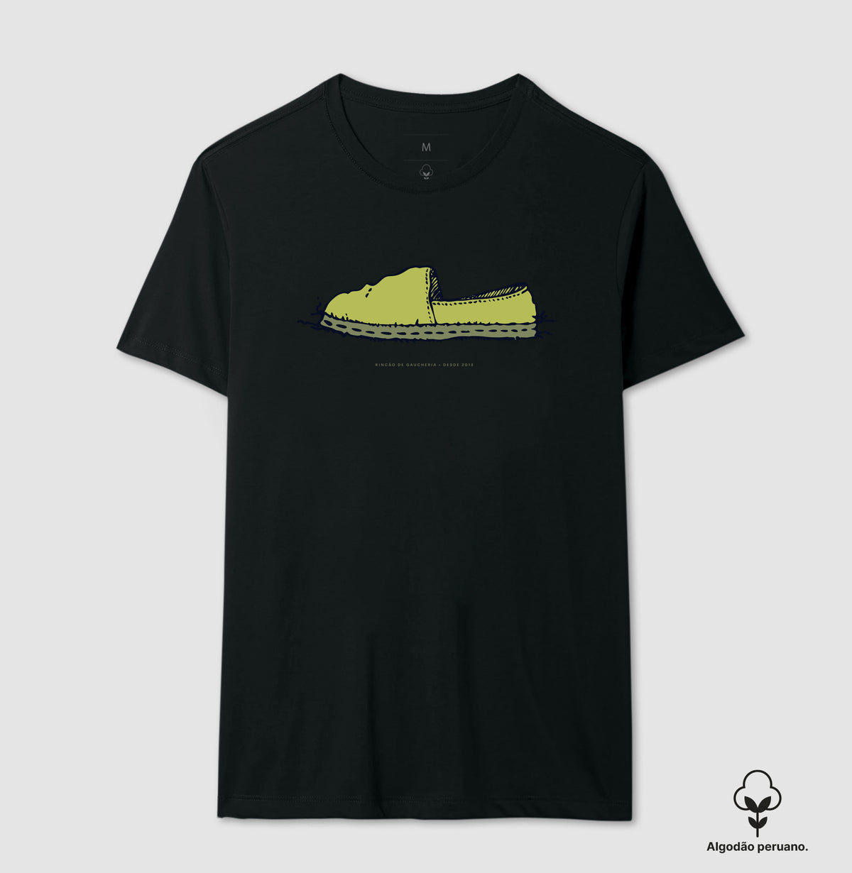 Camiseta Alpargata – Identidade de Campo — Algodão Peruano