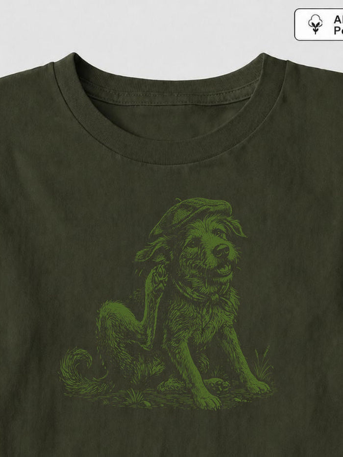 Camiseta Cusco Gaucho da linha Identidade de Campo, em algodao peruano