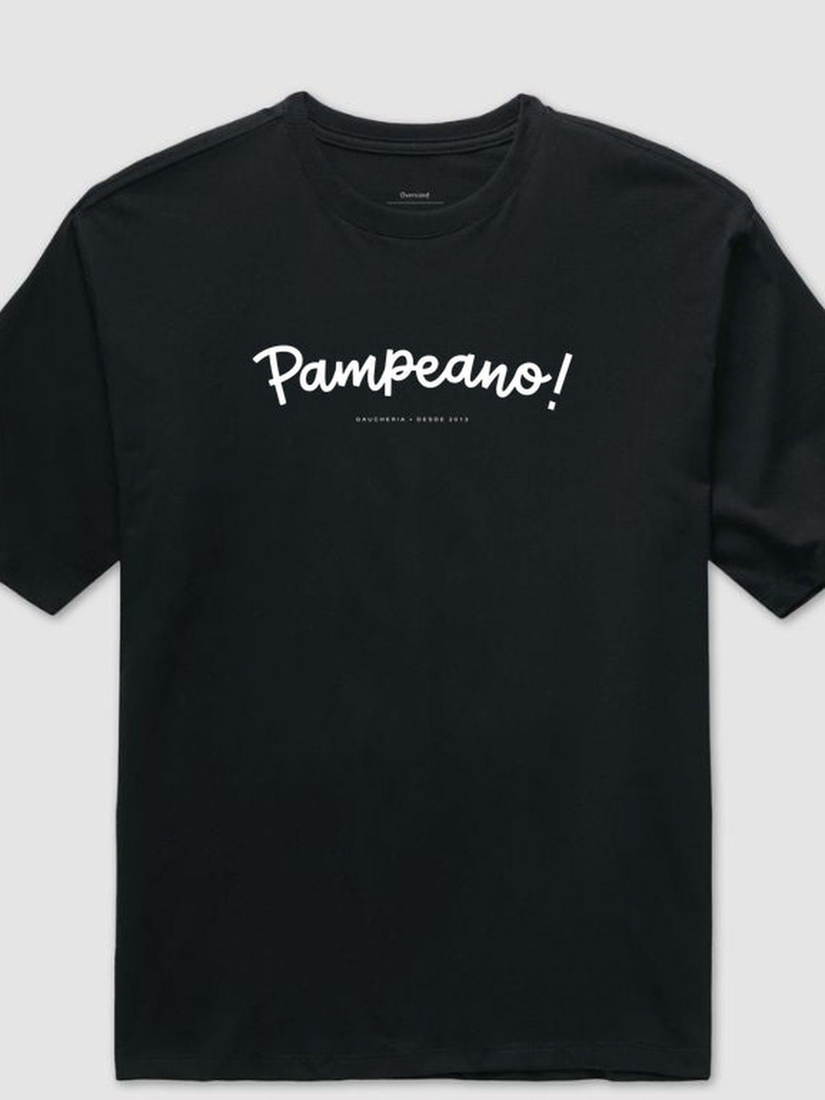 Camiseta Pampeano oversized, modelagem unissex