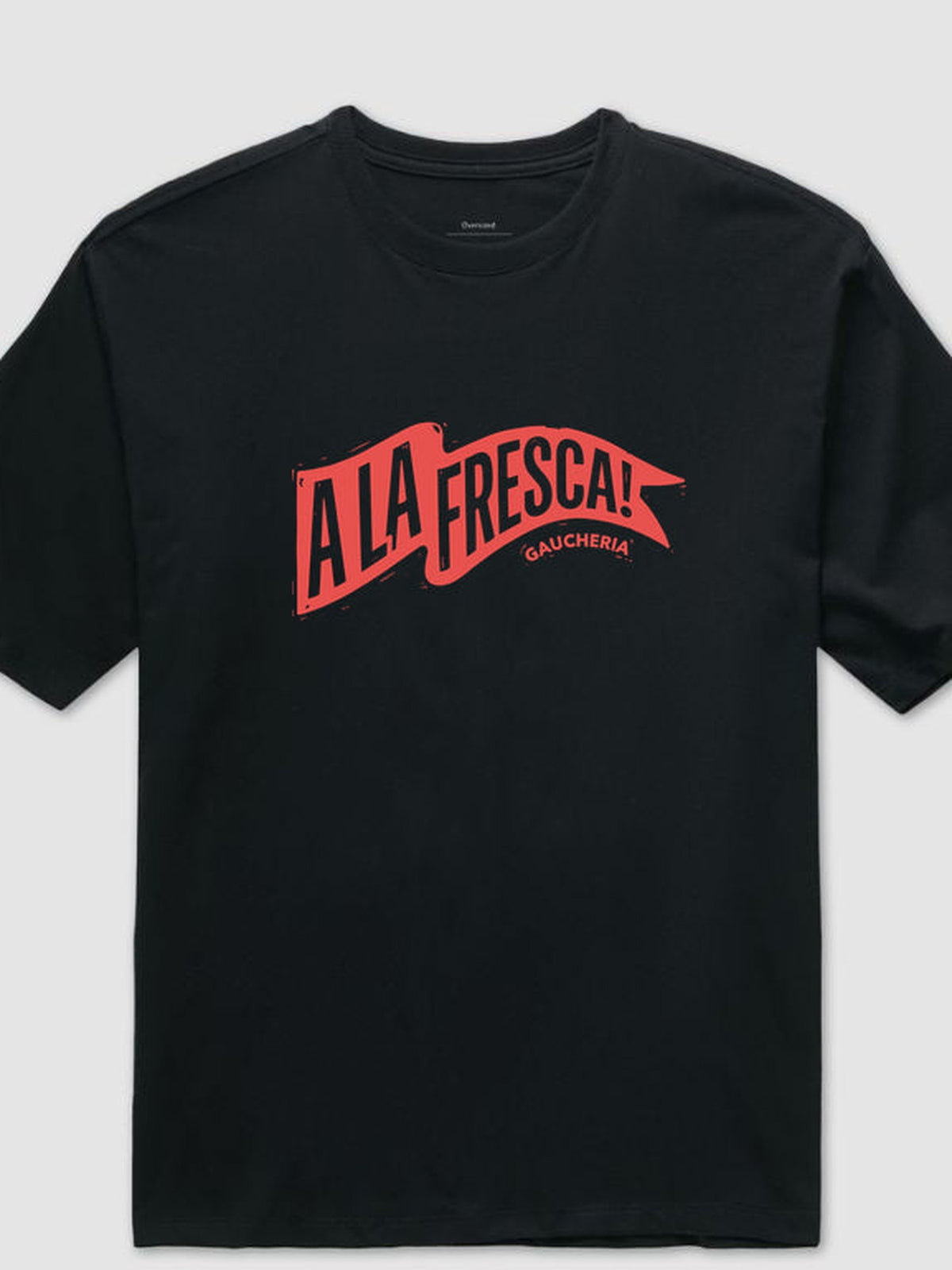 Camiseta A La Fresca oversized, modelagem unissex