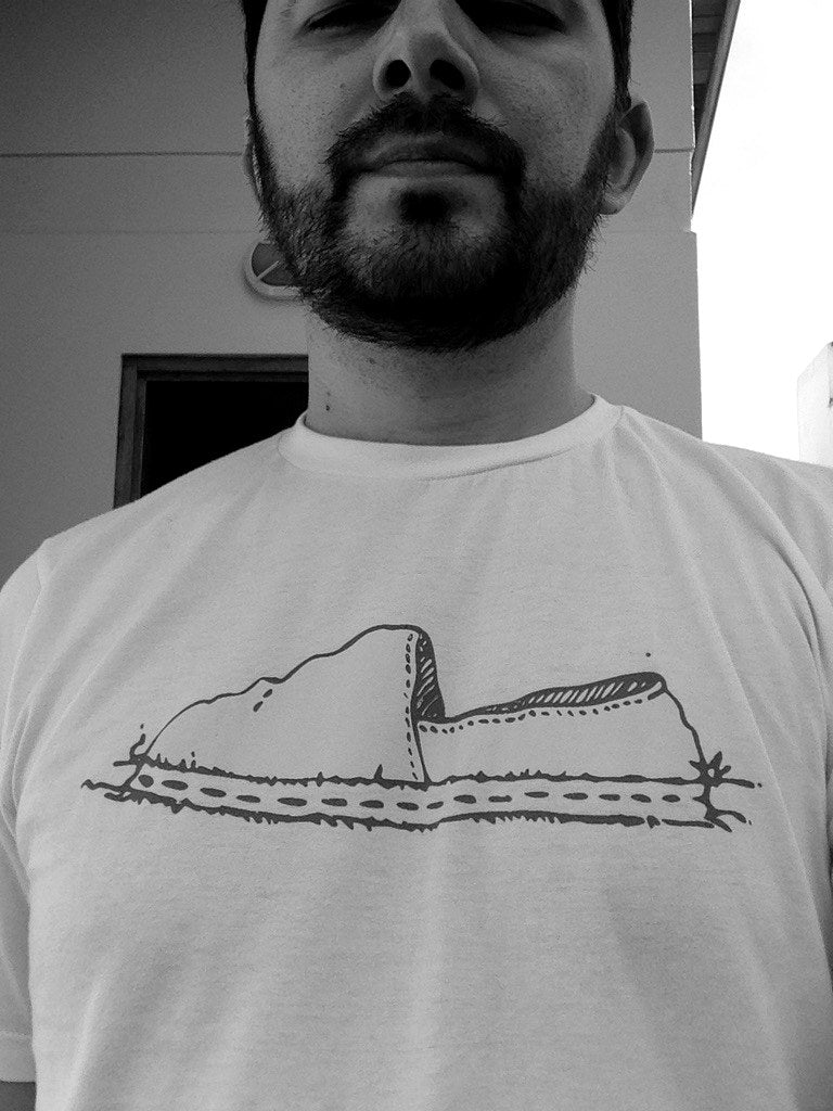 Camiseta da Gaucheria com estampa de alpargata em 2013